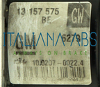 Centralina ABS OPEL, codici identificativi: 13157575 GW 10020700224 10097005033
