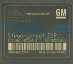 Centralina ABS OPEL, codici identificativi: 13246535 BL 10020602904 10096005543