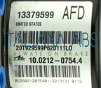 Centralina ABS OPEL, codici identificativi: 13379599 AFD 10021207544 10096145323