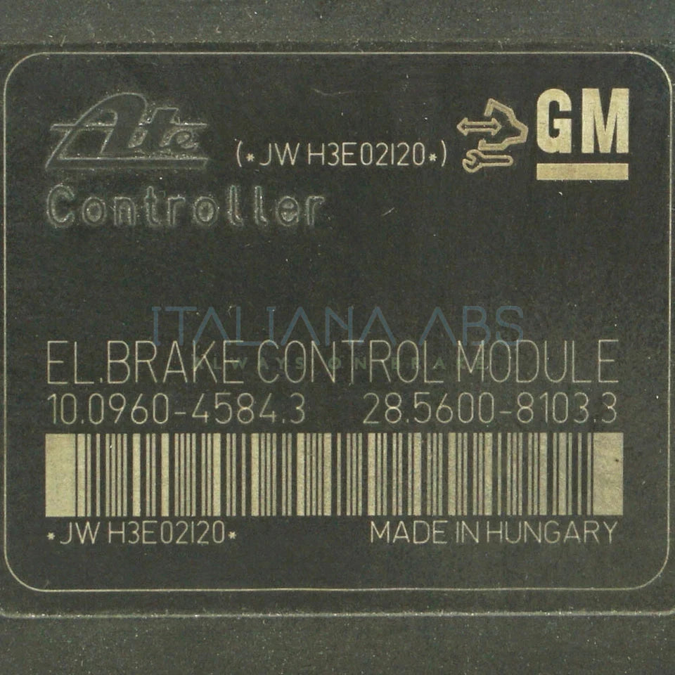 Centralina ABS OPEL 13412550 AH9 10020604494 10096045843