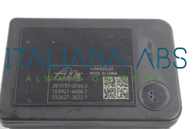 Centralina ABS PIAGGIO, codici identificativi: 1C002746 28515701663 10021460584