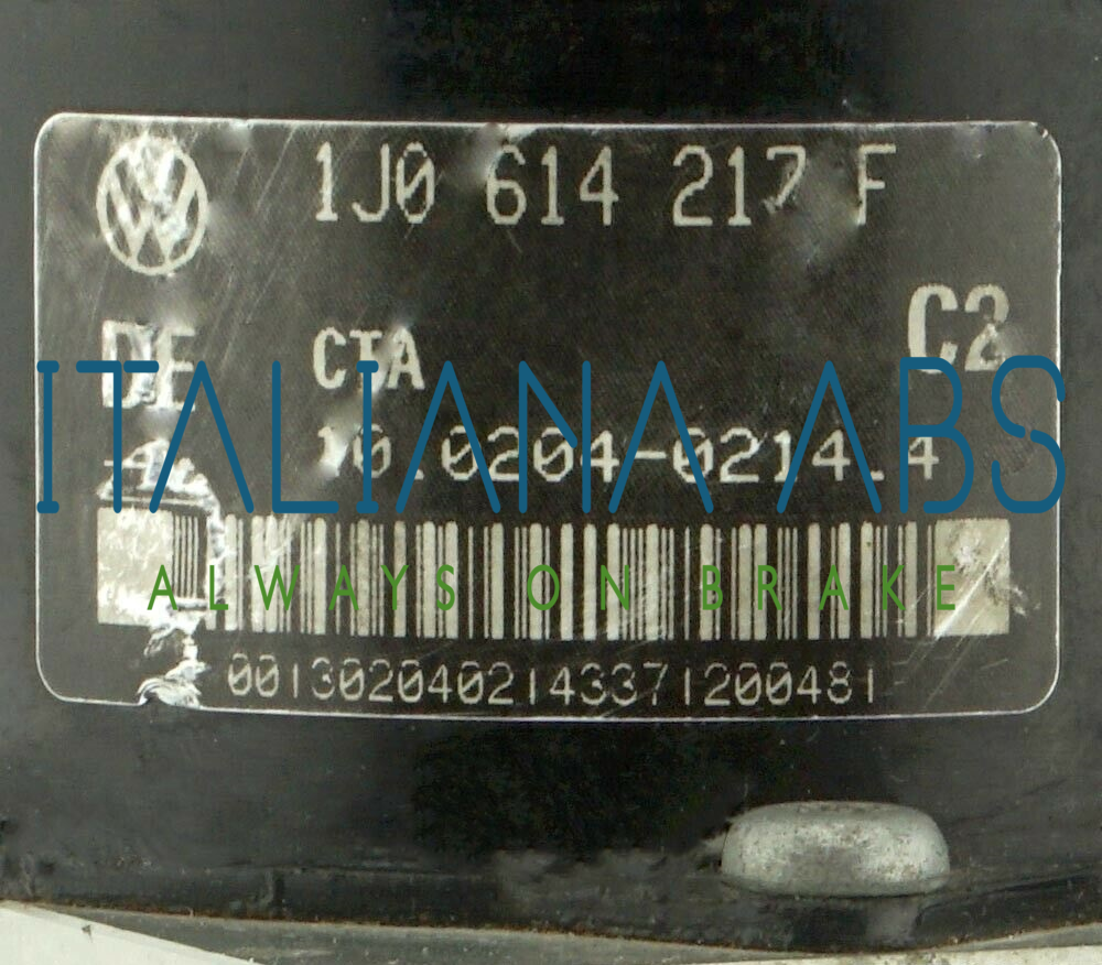 Centralina ABS SKODA, codici identificativi: 1J0614217F 1J0907379AG 10094903543