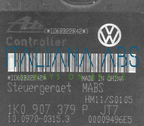 Centralina ABS VW, codici identificativi: 1K0614117H 1K0907379P 10097003153