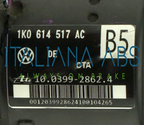 Centralina ABS VW, codici identificativi: 1K0614517AC 10039928624 10096003623