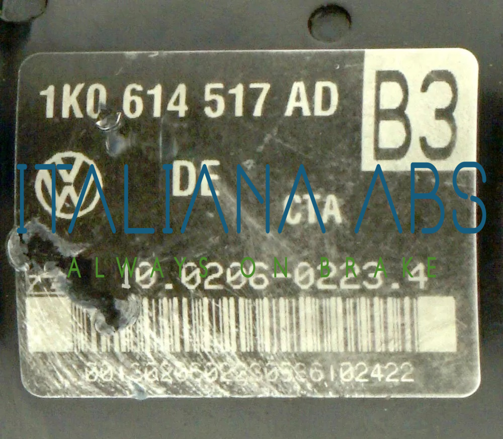 Centralina ABS VW 1K0614517AD 10096003633 10020602234