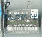 Centralina ABS VW, codici identificativi: 1K0614517AE 1K0907379AC 10096003593