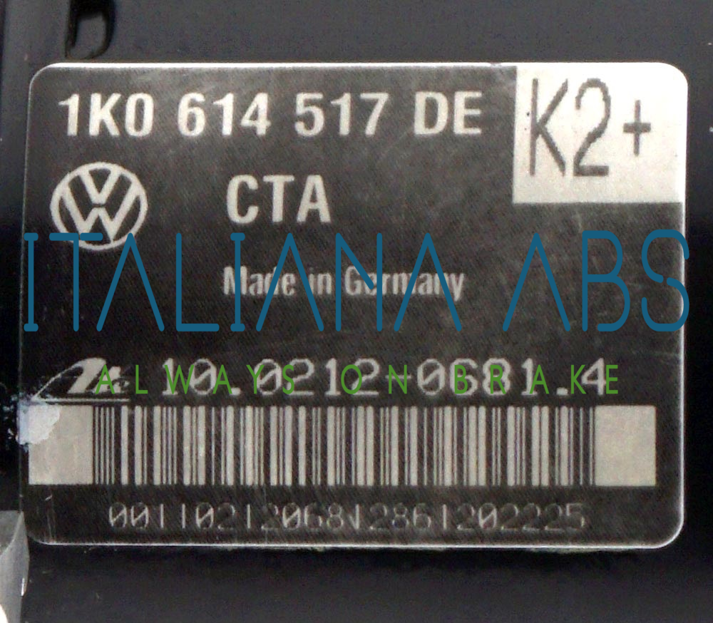 Centralina ABS VW 1K0614517DE 1K0907379BJ 10096103523