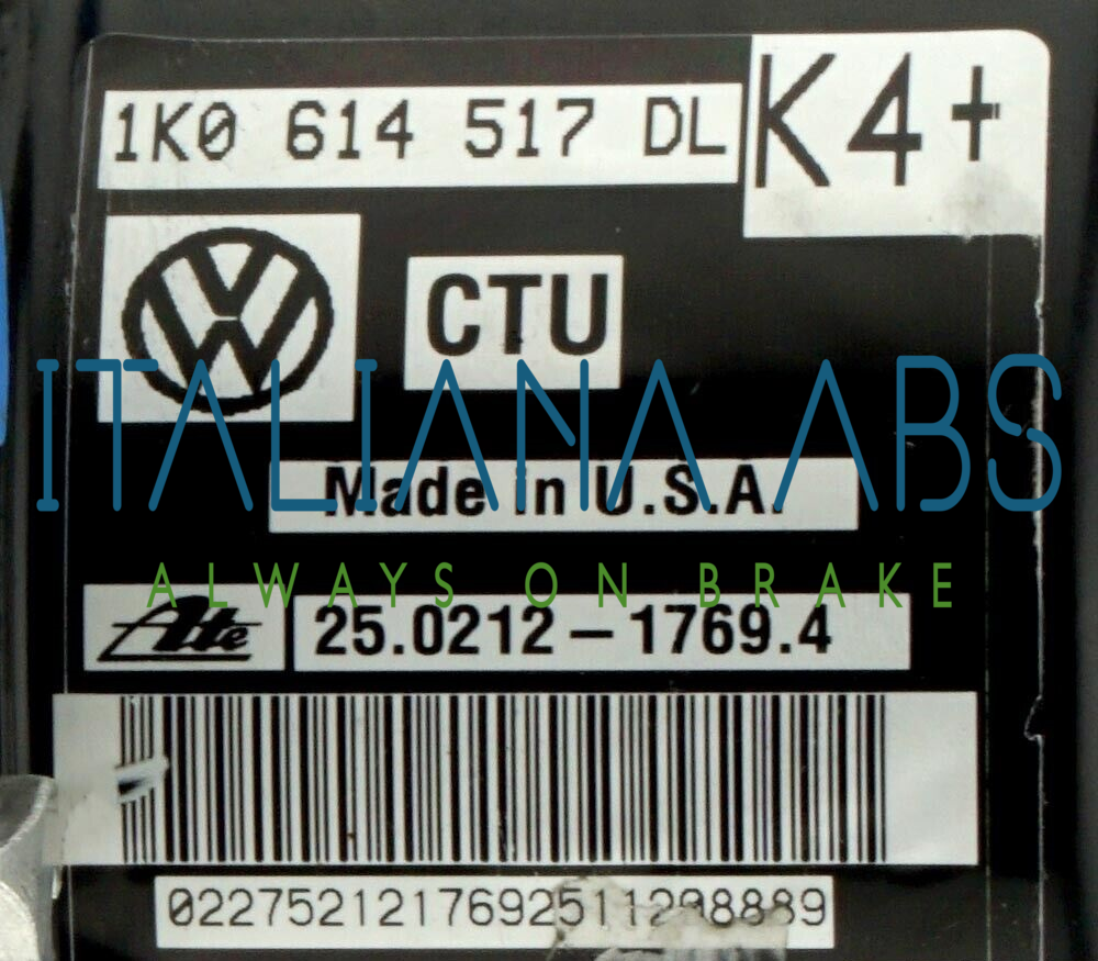 Centralina ABS VW 1K0614517DL 1K0907379 10096103523
