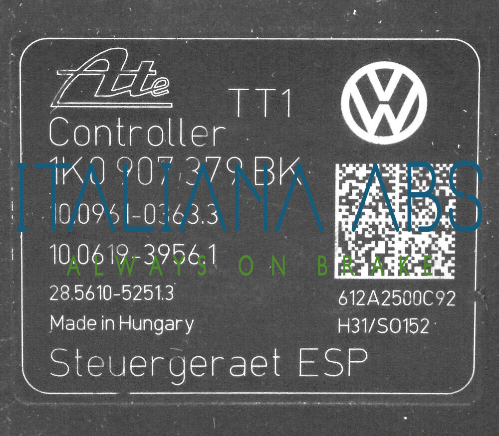 Centralina ABS VW 1K0907379BK 10096103633 1K0614517DN
