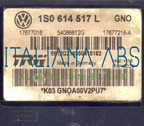 Centralina ABS VW 1S0614517L 17677016 54086612G 17677216A