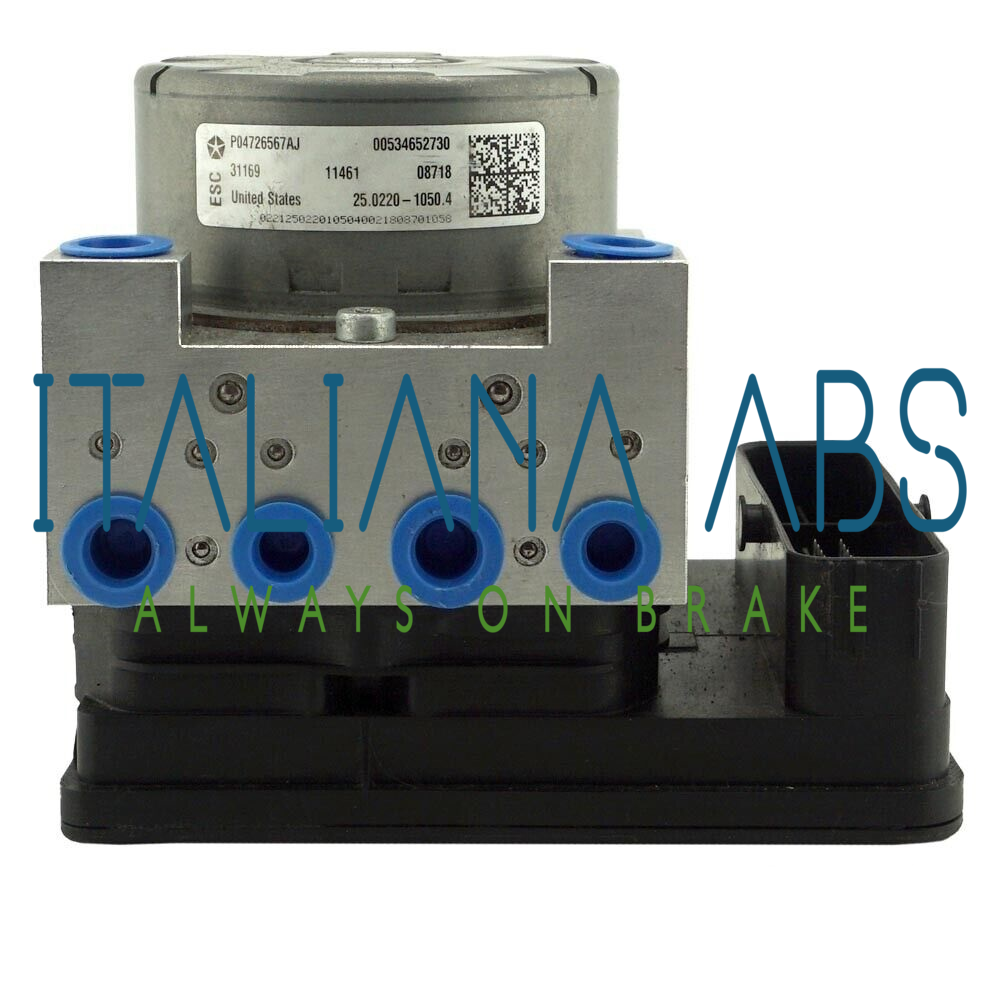 Centralina ABS JEEP, codici identificativi: 25091560913 P04726567AJ 25022010504