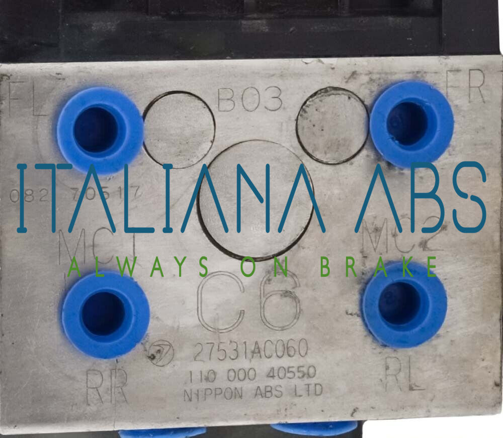 Centralina ABS SUBARU, codici identificativi: 27531AC060 11000040550