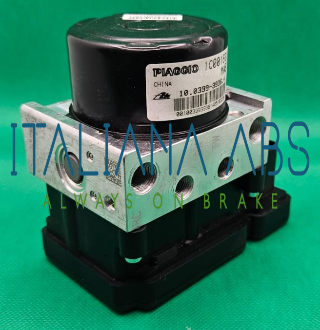 Centralina ABS PIAGGIO, codici identificativi: 28501286023 1C001631 MAB 100399393641