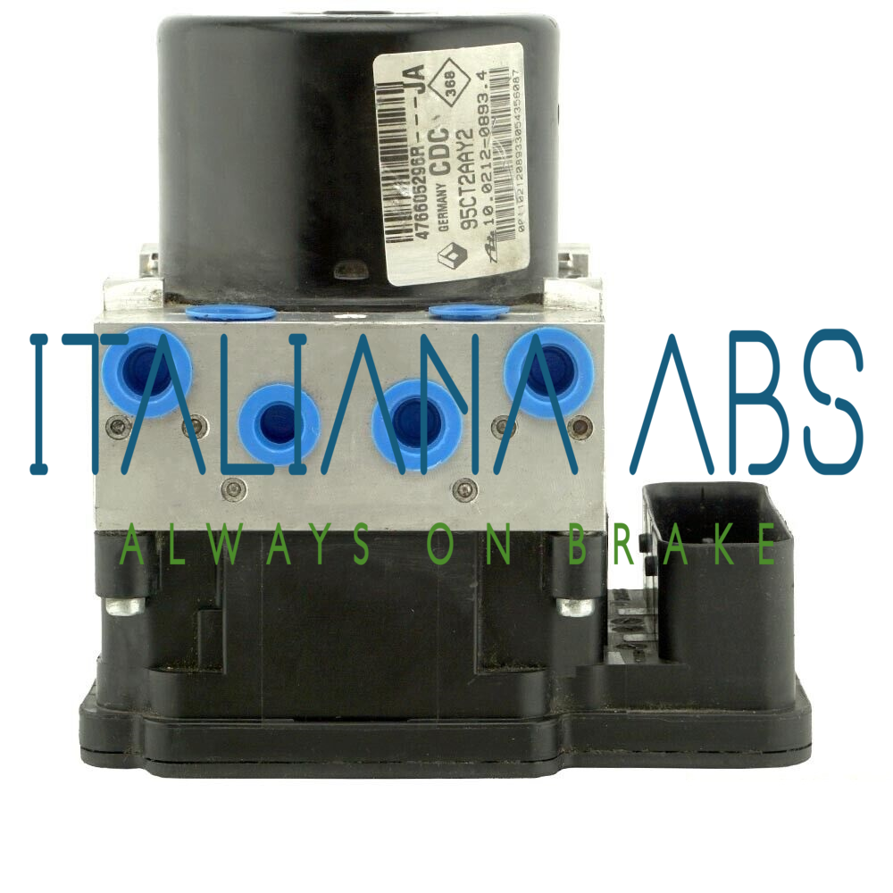 Centralina ABS RENAULT, codici identificativi: 28561258413 10096114783 476605296R