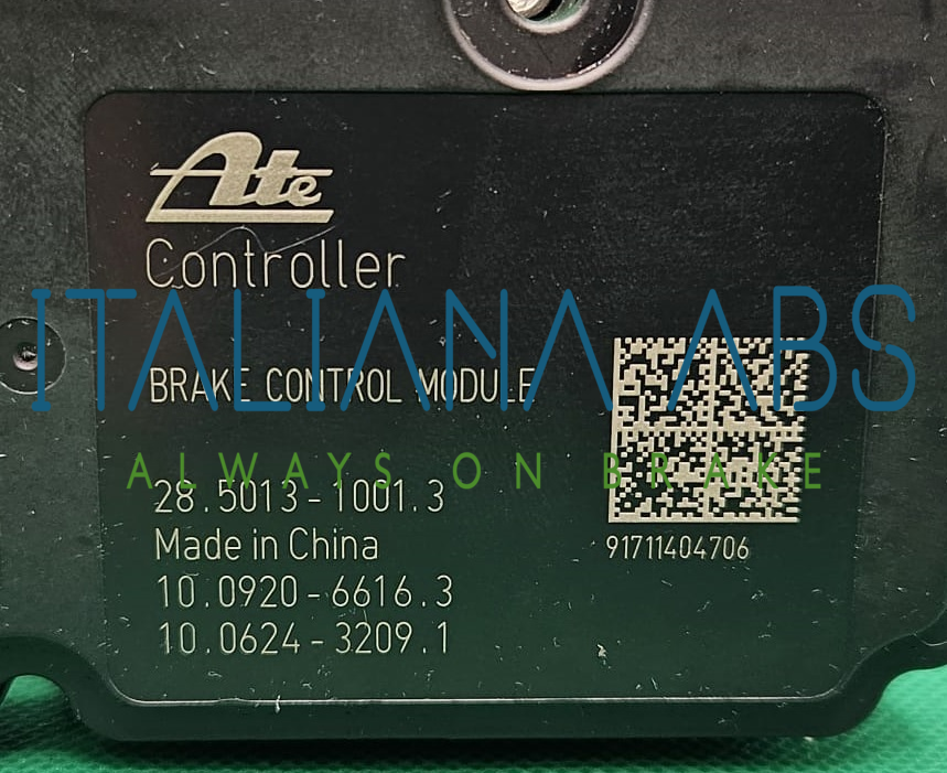 Centralina ABS Moto Guzzi, codici identificativi: 2D000101 10021450423 28501310013