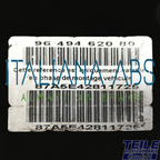 Centralina ABS CITROEN, codici identificativi: 0265950370 96489462080 9649988180
