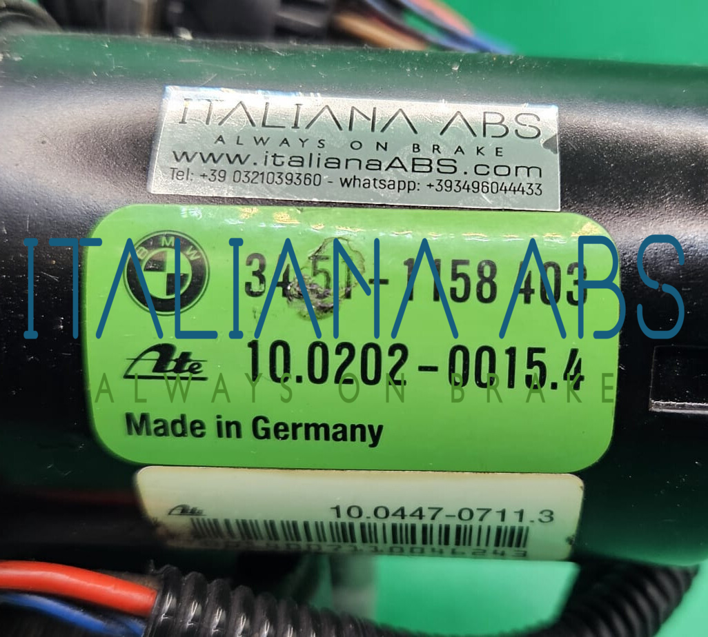 Centralina ABS BMW, codici identificativi: 34511158403 10020200154