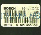 Centralina ABS BMW, codici identificativi, 34516750383 0265900001 34526750345