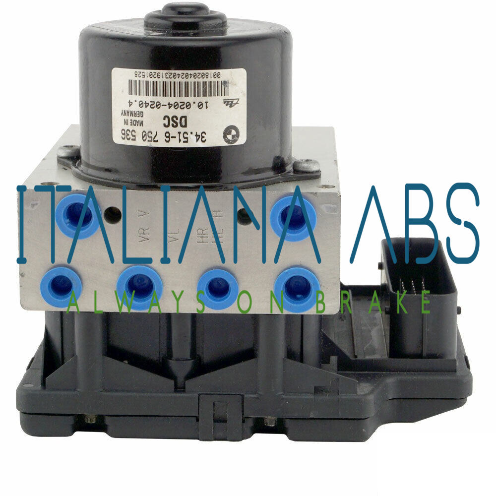 Centralina ABS BMW, codici identificativi: 34516750536 10020402404 10094708053