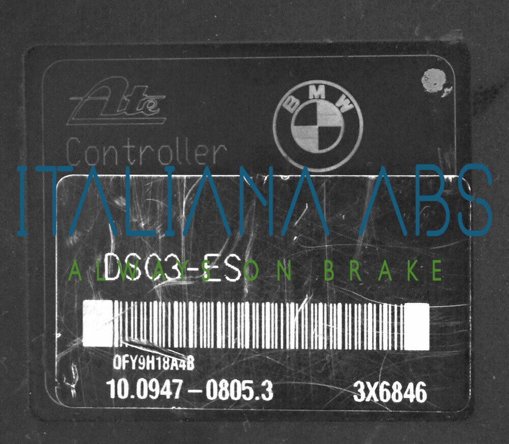 Centralina ABS BMW, codici identificativi: 34516750536 10020402404 10094708053