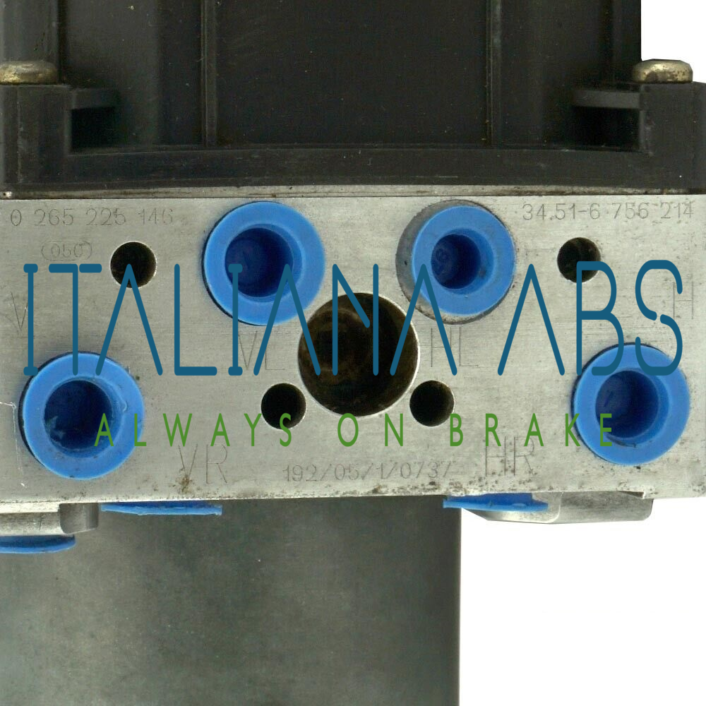 Centralina ABS BMW, codici idenditicativi: 34516756214 0265950067 34526756216