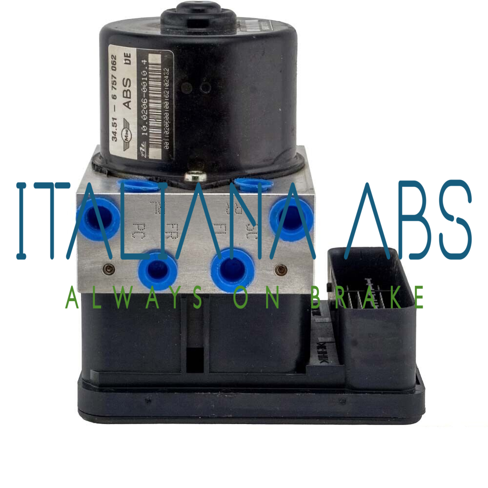 Centralina ABS MINI, codici identificativi: 34516757062 6757063 10096008603