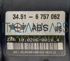 Centralina ABS MINI, codici identificativi: 34516757062 6757063 10096008603