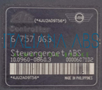 Centralina ABS MINI, codici identificativi: 34516757062 6757063 10096008603
