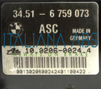 Centralina ABS BMW, codici identificativi: 34516759073 6759075 10096008043