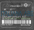 Centralina ABS MINI, codici identificativi: 34516760268 6750269 10096008683
