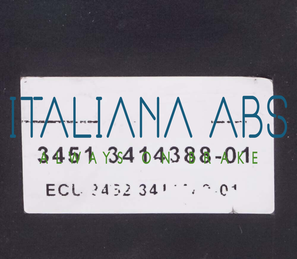 Centralina ABS BMW, codici identificativi: 34516762059 0265950318 34513419296