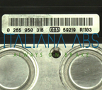 Centralina ABS BMW, codici identificativi: 34516762059 0265950318 34513424682