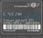 Centralina ABS MINI, codici identificativi: 34516765286 6765288 10096008723