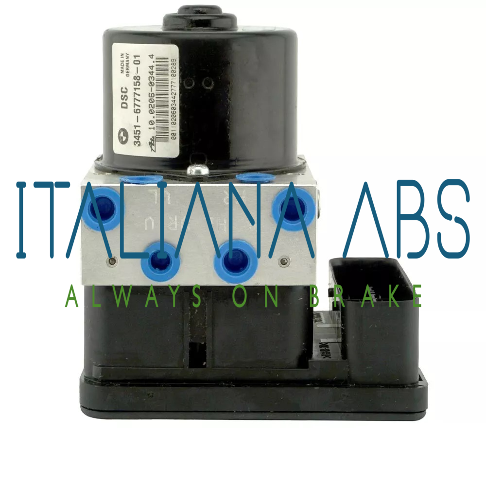Centralina ABS BMW, codici identificativi: 34516777158 34526777159 10096008383