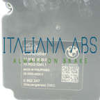 Centralina ABS BMW, codici identificativi: 34516862246 6862247 6862246 10096208293