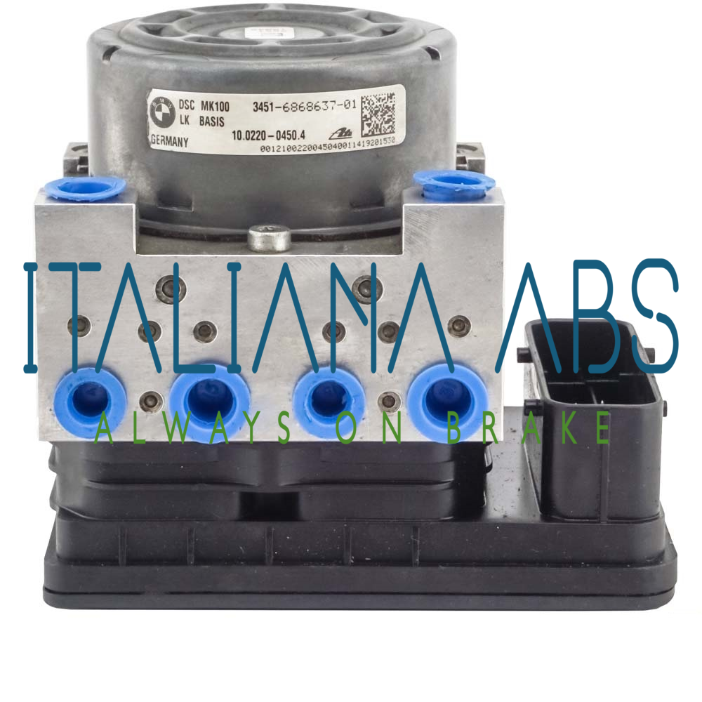 Centralina ABS BMW, codici identificativi: 34516868637 6868638 10022004504 10091608803