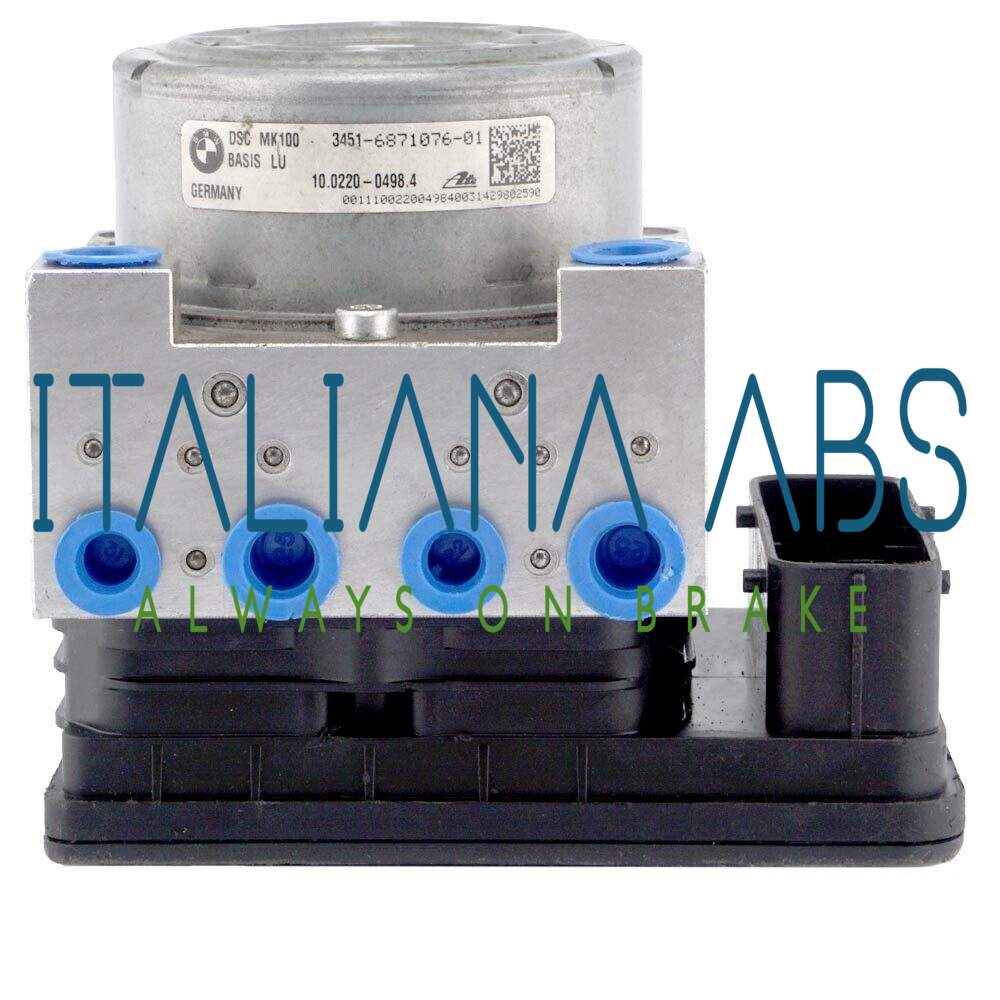 Centralina ABS BMW, codici identificativi:  34516871076 6871077 10091608933