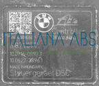 Centralina ABS BMW, codici identificativi:  34516871076 6871077 10091608933