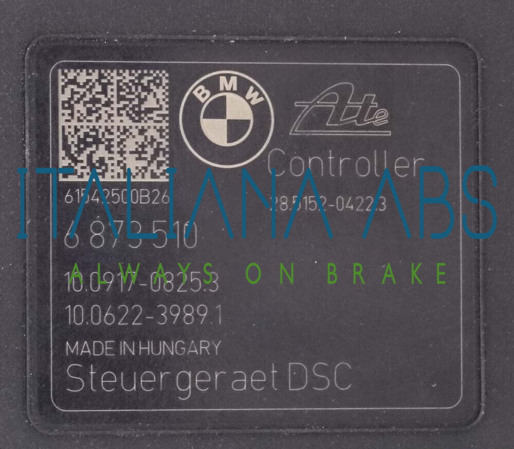 Centralina ABS BMW, codici identificativi: 34516873509 6873510 10091708253