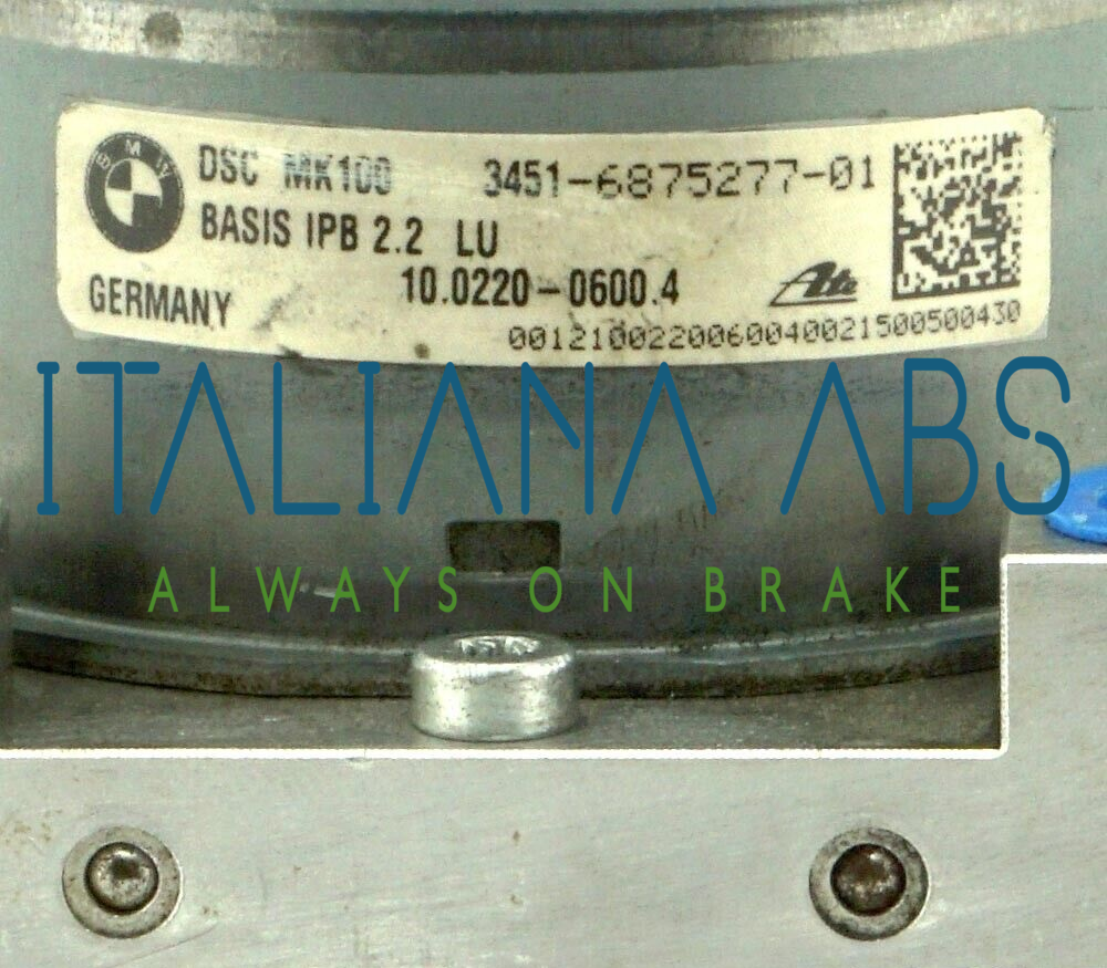 Centralina ABS BMW, codici identificativi: 34516875277 6875278 10091708373
