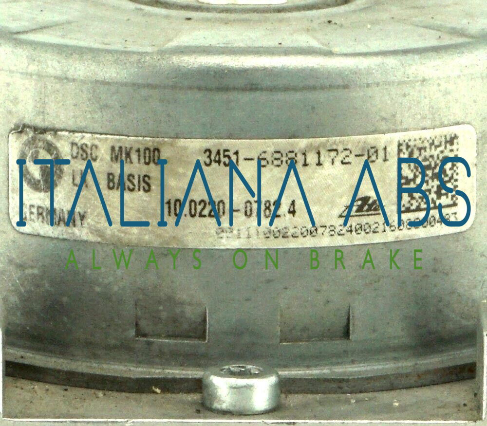 Centralina ABS BMW, codici identificativi: 34516881172 6881173 10091765003