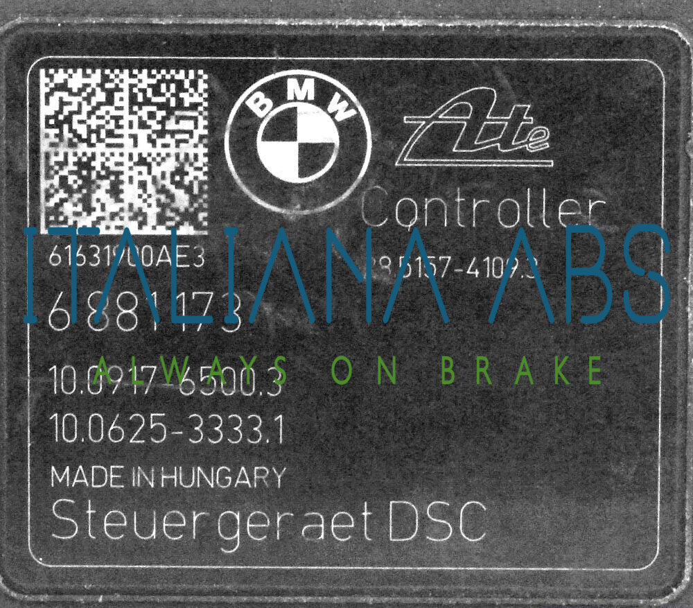 Centralina ABS BMW, codici identificativi: 34516881172 6881173 10091765003