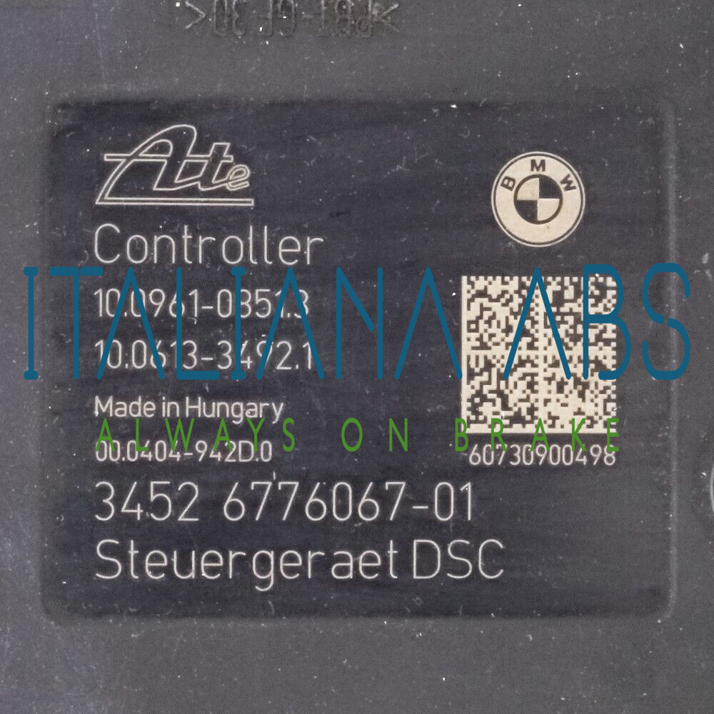Centralina ABS BMW, codici identificativi: 34526776067-01 3451-6776066-01