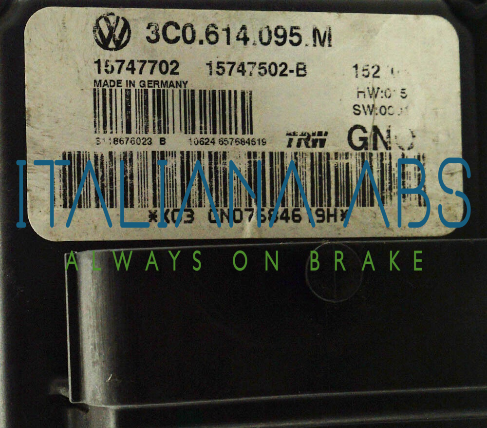 Centralina ABS VW 3C0614095M 15747702 15747502B