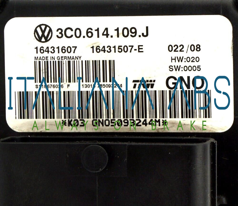 Centralina ABS VW 3C0614109J 16431607 16431507E
