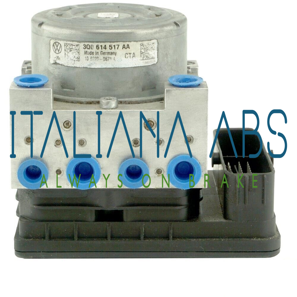 Centralina ABS AUDI, codici identificativi: 3Q0614517AA 3Q0907379AA 10091603383T