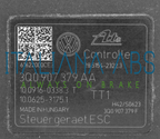 Centralina ABS AUDI, codici identificativi: 3Q0614517AA 3Q0907379AA 10091603383T