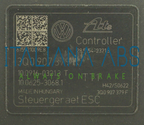 Centralina ABS VW, codici identificativi: 3Q0907379K 10091603213 3Q0614517K