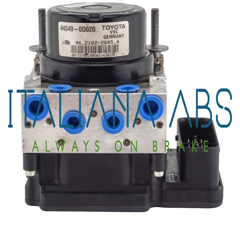 Centralina ABS TOYOTA, codici identificativi: 445400D020 895410D100 06210967303