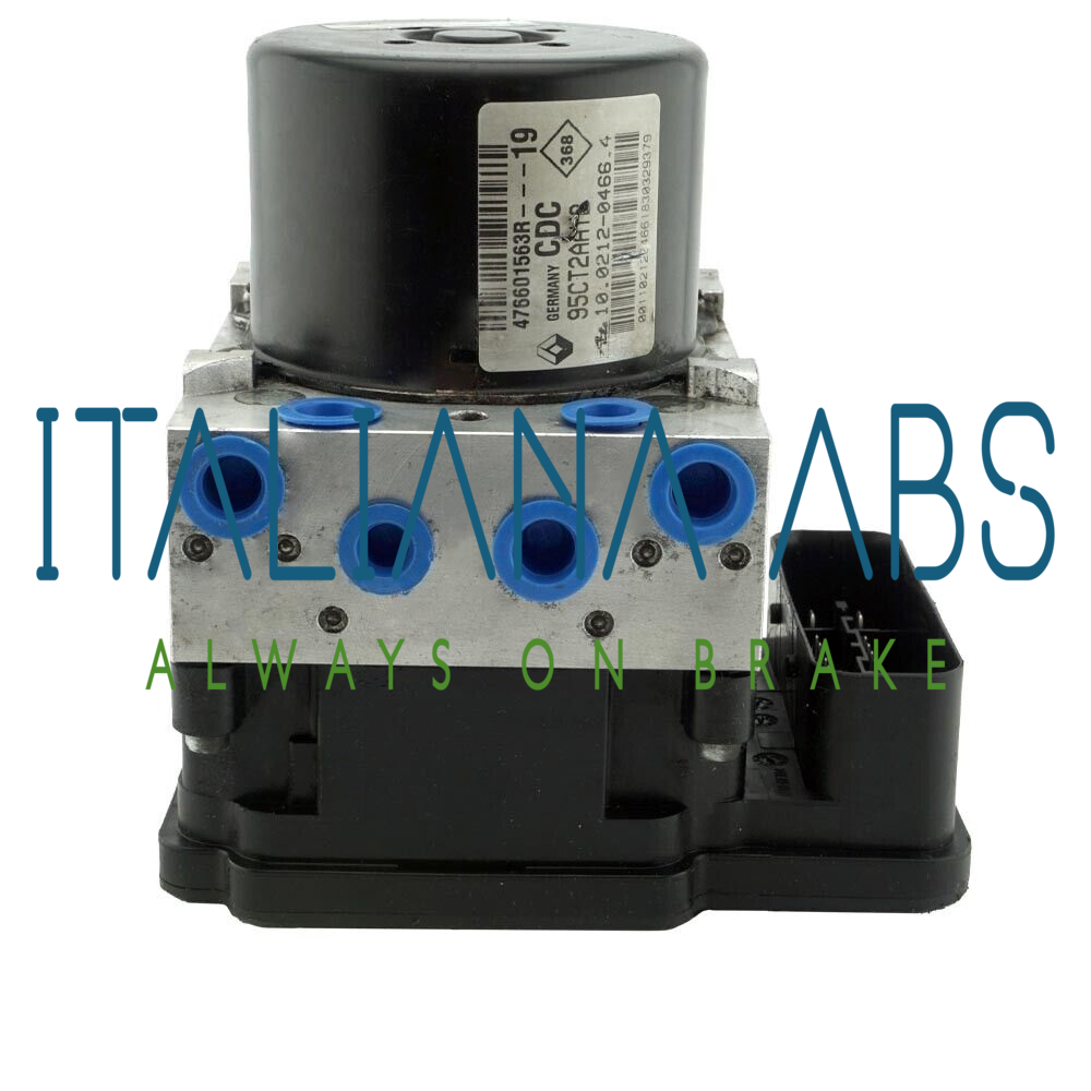 Centralina ABS RENAULT, codici identificativi: 476601563R 10021204664 10096114473